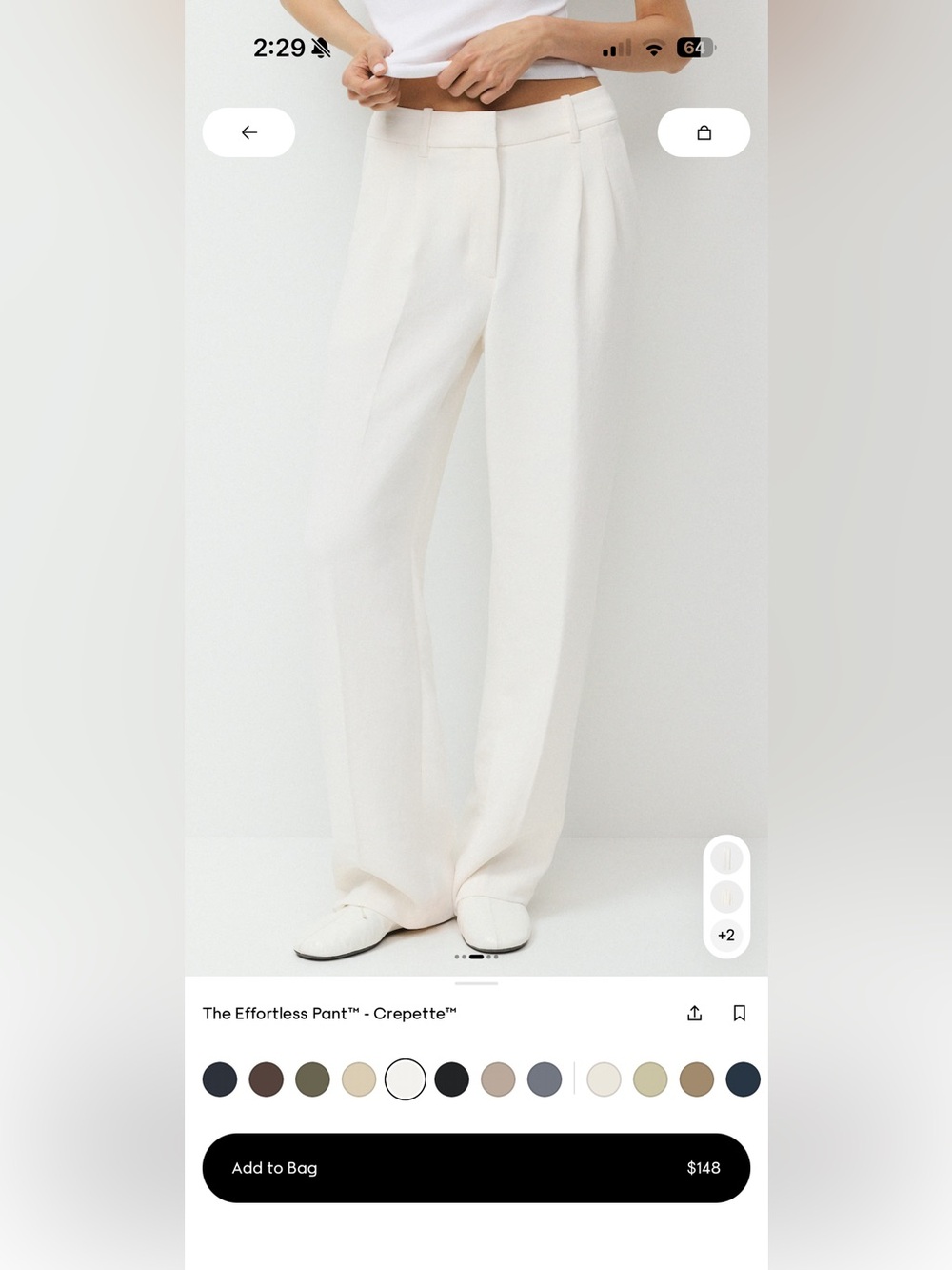 Aritzia Effortless pant
